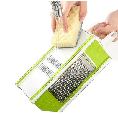 Five-in-one grater, multifunctional, vegetable cutter, four-sided - 6
