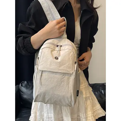 Ultra lightweight backpack 2026, nylon canvas, compact