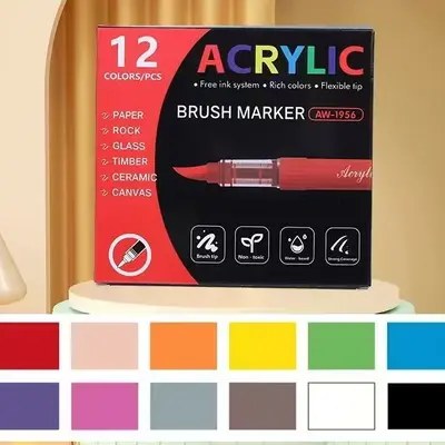 Acryl-Markerstift, sicher und ungiftig - 7