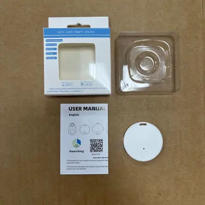 In Stock Wholesale Round Bluetooth Anti-Loss Device Key Phone Bag Luggage Anti-Loss Alarm Locator - 13