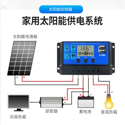 PWM Solar Charge Controller 10A 20A 30A with LED Display