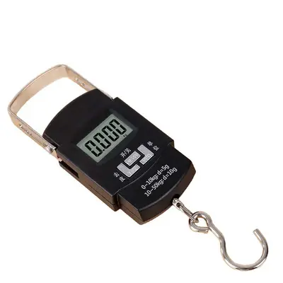 Mini portable electronic handheld scale with hook