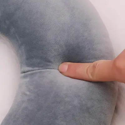 U-shaped neck pillow portable travel support - 5