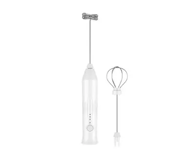 Electric egg beater, milk frother, coffee milk frother, home type mixer, frothing stick, whipping mixer. - 12