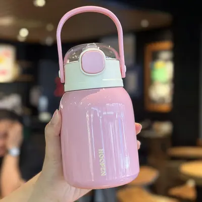 316 paslanmaz çelik termos kupası 500ml taşınabilir - 8