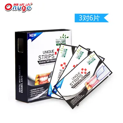3D Teeth Whitening Strips, Natural Cleaning Formula - 7