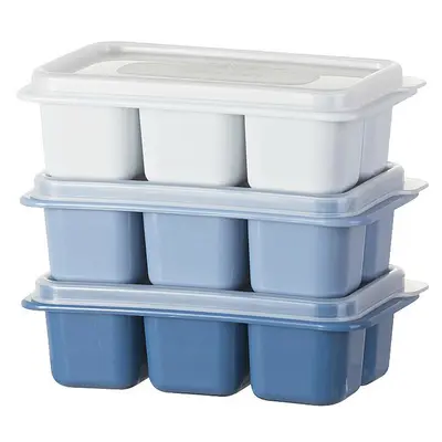 Refrigerator ice mold ice cube mold home frozen ice cube home-made ice cube box silicone soft bottom lid accelerator
