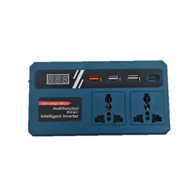 Intelligenter Lithium-Akku-Wechselrichter 18-21V, AC220V, Type-C und Doppel-USB 5V - 5