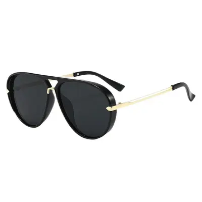 Oversized Frame Fashion Sunglasses with UV Protection - 6