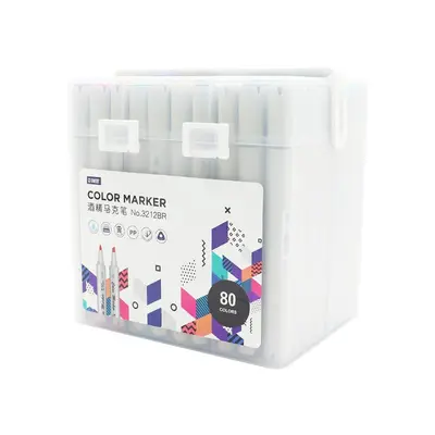 Star 3212br alcohol-based dual-end markers, 168 colors - 6