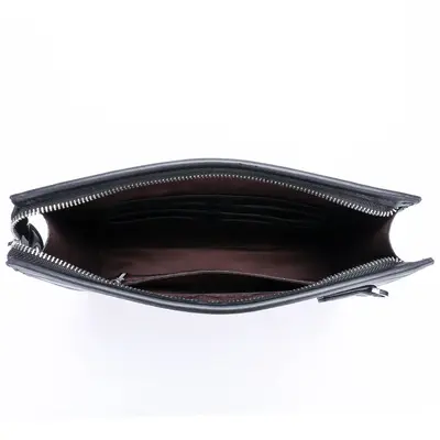 Erkek El Çantası Clutch Üst Segment İş ve Günlük Kullanım Büyük Kapasiteli - 5