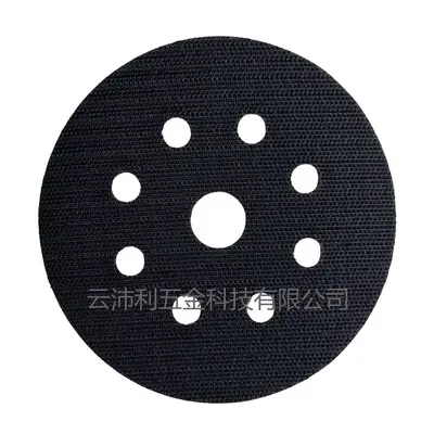 5 inch and 6 inch Self-Adhesive Flocked Sanding Disc Backing Pad, 3mm - 9