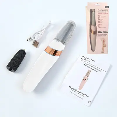 Rechargeable Electric Foot File for Removing Dead Skin and Calluses - 8