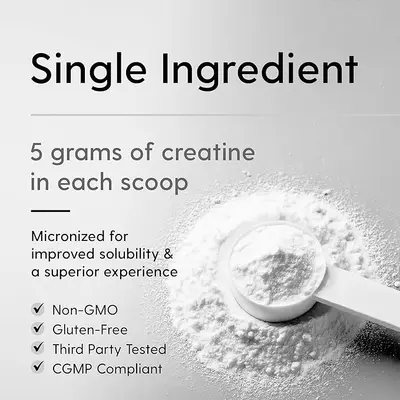Micronized Creatine Monohydrate Powder 500 g - 3