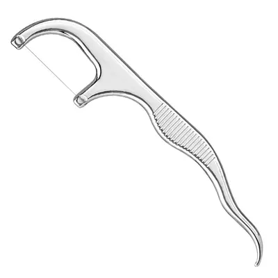304 Stainless Steel Dental Floss Picks, Portable