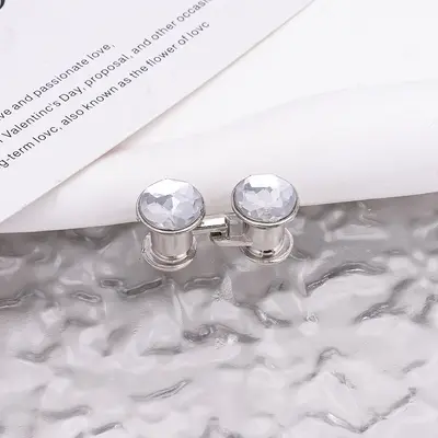 Hidden Snap Buttons, No-Sew, Detachable, Flat Back - 13