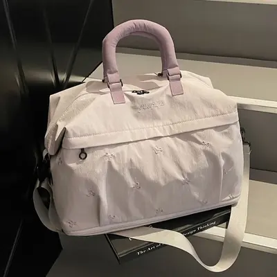 Expandable Large-Capacity Luggage Bag Portable Travel Tote for Short Trips Business Trips Sports Fitness Lightweight Maternity Hospital Bag Storage Organizer - 10