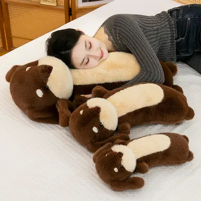 Dachshund Long Plush Pillow, Stuffed Toy, Large Dog Doll