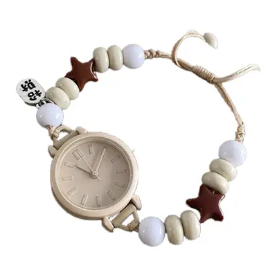 Ins Naihuhu handgefertigtes Damenarmband Damenuhr literarisch schlicht Mädchenuhr Freundinnenuhr Nischenschülerinnenuhr