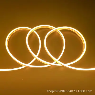 LED Silikon Neon Işık Şeridi 12V Esnek Süper Yüksek Parlaklık Dış Mekan Su Geçirmez Reklam Tabelası Şekil Yazı Yumuşak Işık Şeridi - 13