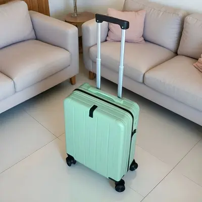 Nanxing 204055 Standart Hava Kargo Bavulu Yeni Model Havayolu Sertifikalı Ultra Hafif Şifre Tekerlekli Seyahat Çantası - 7