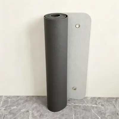 Thickened TPE Yoga Mat, Non-Slip, Shock-Absorbing, Perforated for Hanging - 13