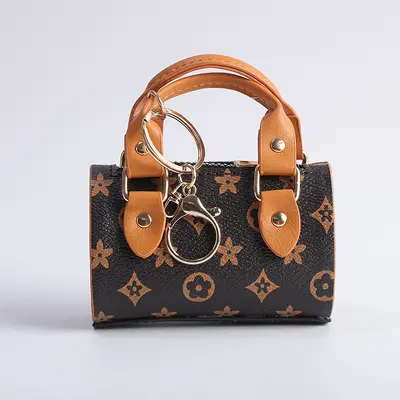 Mini Küçük Çanta Çapraz Askılı Alet Çanta Bilek Yastık Çanta Kulaklık Çanta Belge Çanta Şirin Para Çanta Keychain Çeşitli Amaçlı - 10