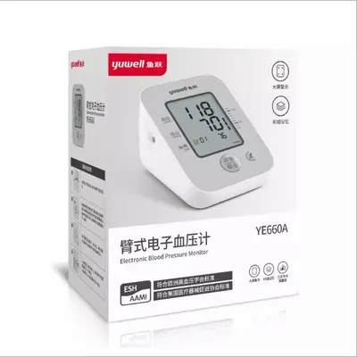 Yuwell YE660A elektronisches Blutdruckmessgerät, medizinisch, intelligente Aufpumpfunktion - 5