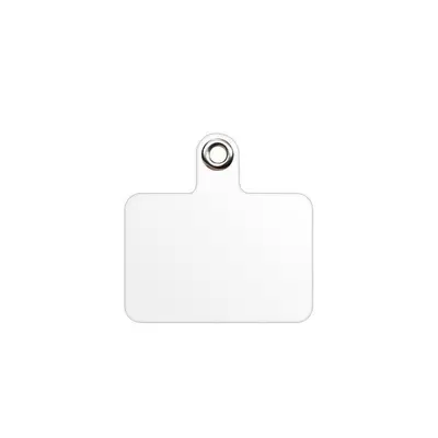 Transparent Phone Case Card Holder with Charging Port Card Label