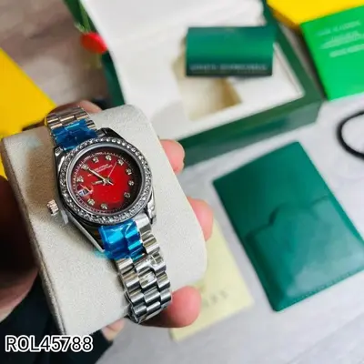 日志时尚女士钢带手表爆款高档金表品牌日历间金源头工厂跨境批发