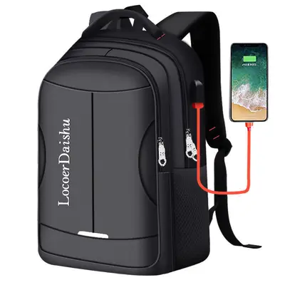 Men's Casual Laptop Backpack, Large Capacity, Lightweight Travel Bag - 7