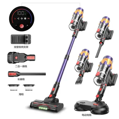 Kabelloses Haushalts-Staubsauger mit starker Saugkraft 400W bürstenloser Motor 25Kpa hohe Saugkraft Multifunktions-Staubsauger für Haustiere - 10