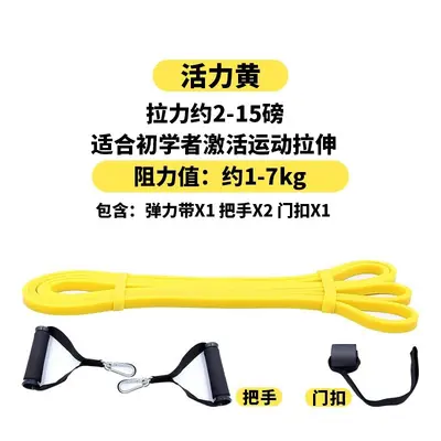 速捷弹力带阻力带健身引体向上辅助带男女爆发力拉力带瑜伽训练圈 - 13