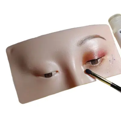 Profesyonel Kaş ve Göz Makyajı Pratik Paneli Başlangıç Seviyesi Kaş Çizim Yapay Kirpik Yapıştırma Manken Maske Fabrika Kaş Şekillendirme ve Kontur
