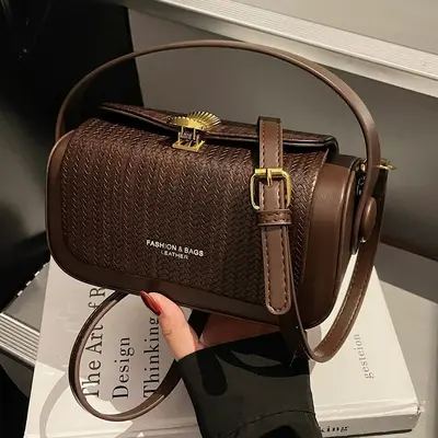 Damen-Kissentasche, Umhängetasche, leichte Pendler-Handtasche
