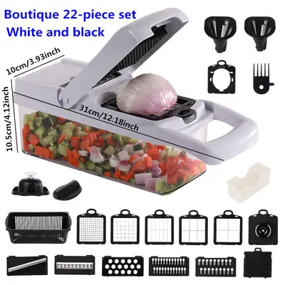 Multifunctional vegetable chopper, onion, potato, grater