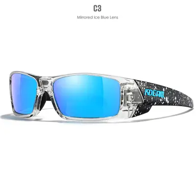 2024 KDEAM Square Polarized Sunglasses KD338, Cycling Glasses - 8