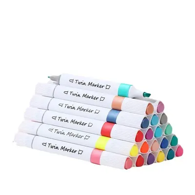 Water-based marker pen set, 36 pens for art and drawing