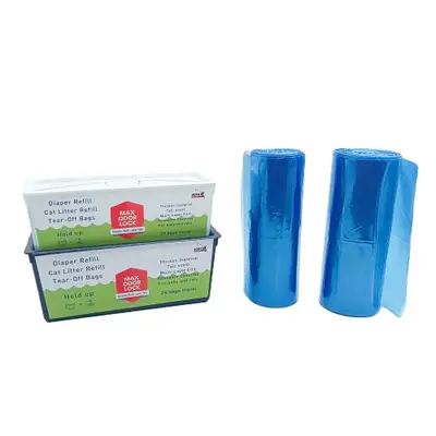 Diaper Genie Easy Roll Refill – Neuartige Windelbehälter-Beutel für Babywindeln, Bestseller auf Amazon