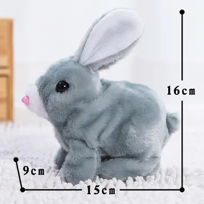 Plush Electric Pet Dog Children's Plush Electric Toy Walking and Barking Realistic Dog Electric Dog Electronic Puppy