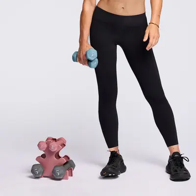 Hantelset mit Hantelständer Kombination 2 lb 3 lb 5 lb mit drei Ebenen Hantelständer Krafttraining Ausrüstung Fitness