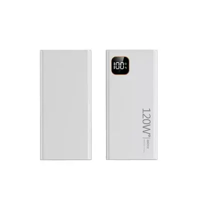 120W Super-Schnellladegerät 30000mAh Große Kapazität Powerbank 20000mAh PD digitale Anzeige Handy-Mobil-Stromquelle - 7