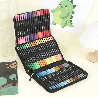 Aquarellstift-Set, 120 Farben, doppelseitig - 10