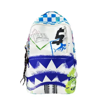 Men's Casual Backpack, Mid-Size Student Laptop Bag, Camouflage Pattern - 5