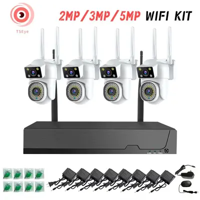 WiFi surveillance camera 4-channel, wireless, remote control - 12