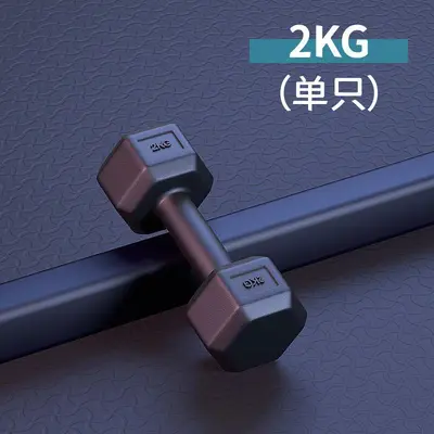厂家直销哑铃男士健身家用器材女练臂肌一对六角包胶亚玲套装组合 - 7