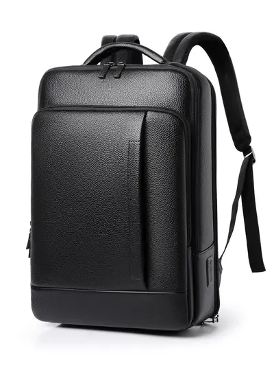 Men's Business Backpack, Portable, Large Capacity, Laptop Backpack - 5