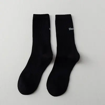 Damen Frühlings- und Herbst reine Baumwoll-Mittelpanther-Socken Mode-Letter-Basketball-Socken Baumwoll-Socken Herren Sport-Socken lange Socken Großhandel - 7