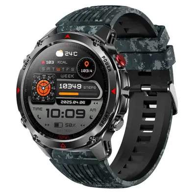 GPS Smartwatch HT37 mit Kompass, Höhenmesser, Barometer, 30 m wasserdicht - 10