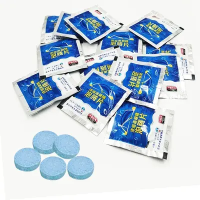 Solid Windshield Washer Concentrate, Effervescent Tablets, Car Glass Cleaner - 4